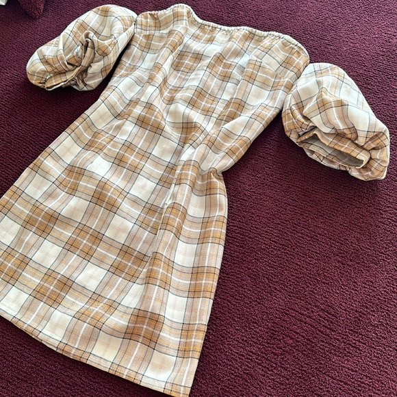 Plaid Mini Dress - Picture 4 of 4